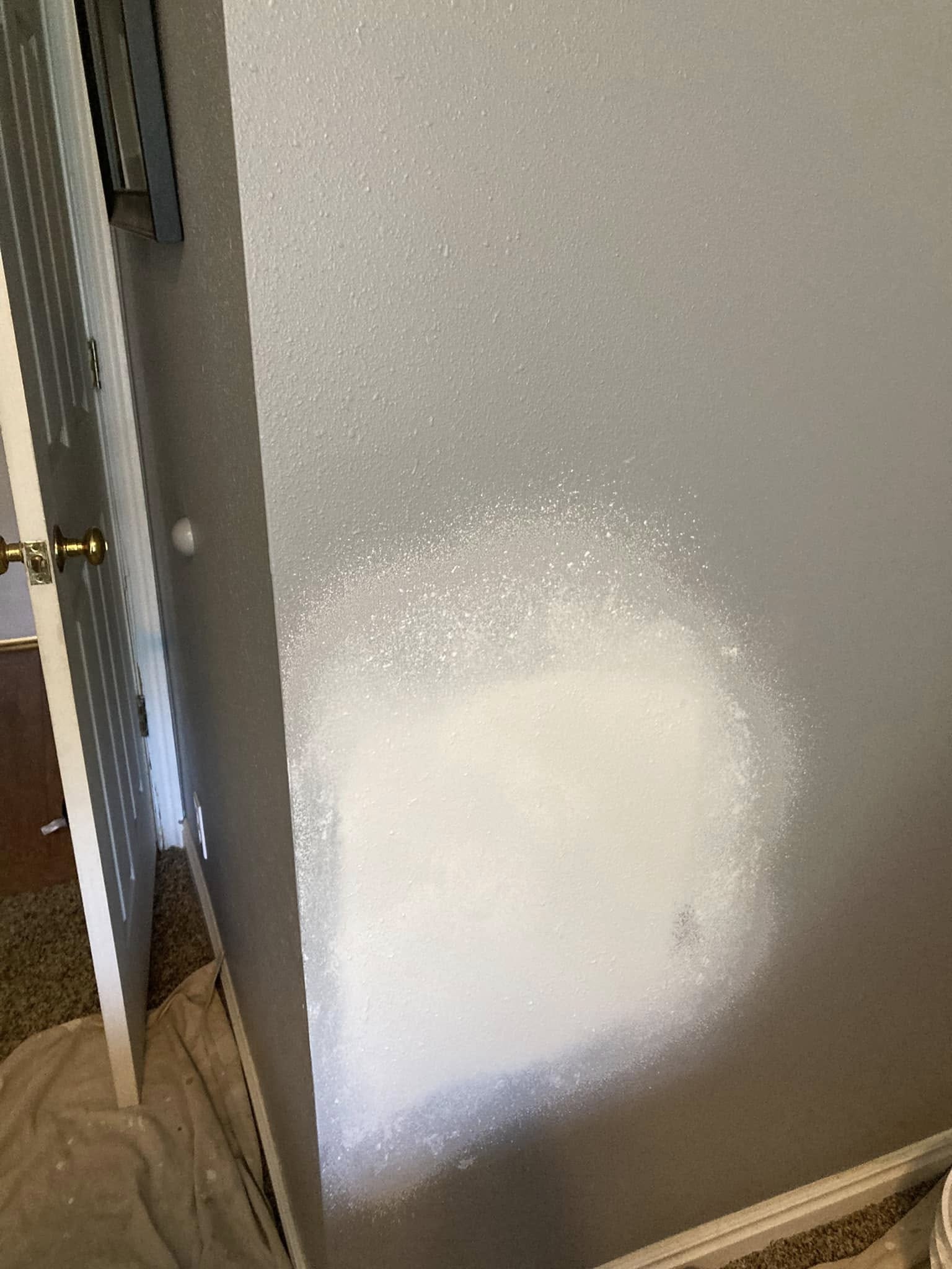 DRYWALL TEXTURE REPAIR